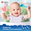 Orighty Baby Washcloths 6 Pack, Ultra Soft Flannel for Delicate Skin, Baby Wash Cloths for Newborns & Infants, Multi-Purpose Baby Bath Towels, Face Towels, Face Cloths, Baby Registry as Shower (White)