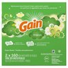 Gain Gain Dryer Sheets (2 x 160 Sheets Net 320 SheetsCount), 320Count