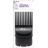 Diane Universal Blow Dryer Comb Attachment for Straightening, Detangling, Volumizing, and Styling, Fits Most Hair Dryers with 2” or Smaller Barrels, Blac