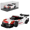 Mould King Speed Champion RSR Car Building Toys with Acrylic Display Case Model Race Car Toy Building Blocks Kit 27010 Collectible Racing Vehicle Set for Kids Age 8+ Teens Adults
