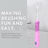 ToiletTree Products Poseidon Children's Sonic Toothbrush with LED Lights, Pink