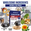 Herblov Pyrithione Zinc Soap Bar for Face & Body, 4oz | Cleanser for Acne, Rosacea, Eczema, Dermatitis, Psoriasis, Itching | Cleansing, Calming Facial Wash | Zinc Soap Bar Made in USA (Pack of 2)