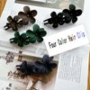 4 PCS Flower Hair Claw Clips for Women，Elegant Temperament French Barrette，Suitable for Shopping, Work, and Daily Hair Accessories