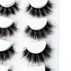 False Eyelashes Mink Lashes Fluffy Dramatic 20mm Long Faux Mink Eyelashes D Curl Wispy Fake Lashes Pack Look Like Extension