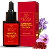 Prana Saffron Brightening Vitamin C Serum 30ml/1 fl oz | 100% Natural Skincare| Ayurvedic ingredients|Pure Saffron and Lotus | For deep hydration, Even Skin Tone, Acne & Dark Spots | Anti-aging