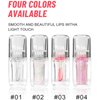 HUDABABY Transparent Warm Changing Pearl Lip Oil,Magic Color Changing Lip Oil,Moisturizing And Moisturizing Lip Gloss, Reducing Lip Lines,Hydrating Lip Glow Oil (01# Transparent Lip Oil)