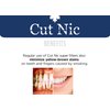 Cut Nic 8 Hole Easy Draw Disposable Cigarette Filters - (600 Filters) - Including 2 Travel Cases