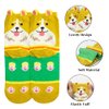 Pack of 5 Sweet Animal Design Women's Casual Comfortable Cotton Crew Socks, Style 1, One Size (5-8.5)