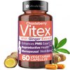 Intimate Rose Vitex Chasteberry Supplement for Women - 1000mg Certified Vitex Berry Capsules with Ginger Extract - PMS Support, Menopause, Hormone Balance, and Reproductive Support - 60 Capsules