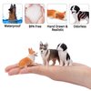 EYSCOTA 12PCS Dog Figurines Playset, Realistic Detailed Plastic Puppy Figures, Hand Painted Mini Dog Figures Toy Set Cake Toppers Birthday for Kids Toddlers