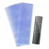 Small Shrink Wrap Bags for TV Remote Control, 2.4x7 Inches Clear PVC Heat Shrink Universal Protective Film,Dustproof and Waterproof Protective Case Cover for Air Condition Video TV Remote,100 PCS
