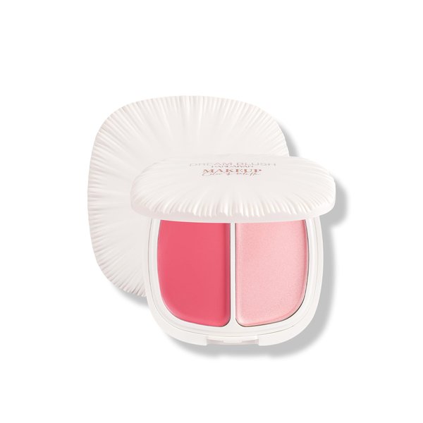 DLZZRS Highlight Blush Palette, Blendable Blush & Highlighter Set Shimmery Metallic Finish, Long-lasting Waterproof Multi-purpose Contour & Highlight Blush Makeup Palette (01)