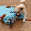 EZDOM Puppy Play Mat with Toys for Small Breeds - Blue, 23”x20” - Multi-Functional Interactive Puppy Toy and Sleeping Pad with Detachable Dog Toys for Puppies to Keep Busy, Puppy Gifts for New Owner
