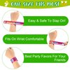 Frienda 170 Pieces Christian Party Favors for Kids Bible Verse Bookmark Religious Slap Bracelets Jesus Stickers Mini Buttons Pins for Sunday School Religious Christian Gifts Classroom Prizes Supplies