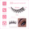 SQYlashes False Eyelashes Short Natural Wispy Lashes Cat Eye - Mixed Styles, 14 Pairs, MG08