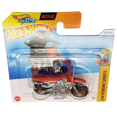 Hot Wheels HW450F HW Xtreme Sports Car, 5/5, Orange and Black, Orange/Black