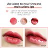Hydrating Plumping Lip Oil Lip Gloss Lip Balm Lip Care Transparent Toot Tinted Sheer Color Liquid Lip Oil Moisturizing Lip Oil, Non-Sticky Nourishing Repairing Lip Care Products(PINK)
