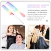 2Pcs Rainbow Hair Combs Salon Hairdressing Comb Tail Comb Rainbow Tail Comb -Static Fine Tooth Comb for Teasing Back Combing Travel