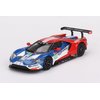 True Scale Miniatures Model Car Compatible with Ford GT LMGTE PRO 2019 24 Hrs of Le Mans Ford Chip Ganassi Team 4 Cars Set 1/64 Diecast Model Car MGTS0010