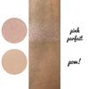Pink Parfait Highlighter Pressed Powder Makeup - Beauty Junkees Super Frosted Shimmery Highlighting Illuminator, Highlight Magnetic Palette Refill Pan 37mm, Paraben Gluten Cruelty Free Cosmetics