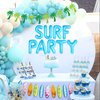 JeVenis Surf Party Decoration Surf Up Party Supplies Backdrop The Big One Surf Birthday Baby On Board Backdrop for Summer Beach Baby Shower Birthday Party
