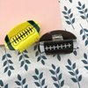2 Pack Football Hair Clip for Girls Rugby Football Hair Accessories for Women Football Claw Clip Sports Cute Non-Slip Sports Hair Barrettes