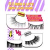 Onlyall Natural Lashes Wispy Lashes Natural Look False Eyelashes Natural Flared Eyelashes False Eye Lashes Soft Fluffy Lashes 7 Pairs D11 Gradual-10mm