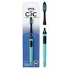Oral-B Clic Manual Toothbrush, Teal, with Replaceable Brush Head - 1 Count, 1.0 Count