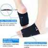 Ailaka 2 Pairs Compression Arch Support Sleeves, Cushioned Arch Support Braces Gel Pads for Flat Foot Pain Relief Plantar Fasciitis Heel Spurs
