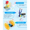 6-in-1 STEM Kits for Kids Age 6-12, Crafts Kids Robot Building Kit 8-10, STEM Toys for Boys Ages 8-12, STEM Robotics Science Experiments Kits for 6 7 8 9 10 11 12 Year Old Boys Girl Birthday Gifts
