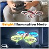 BEZGAR HQ051 Drones for Kids - RC Drone Indoor, LED Remote Control Mini Drone with 3D Flip and 3 Speed Propeller Full Protect Small Drone Quadcopter for Beginners, Easy to fly Gifts for Kids