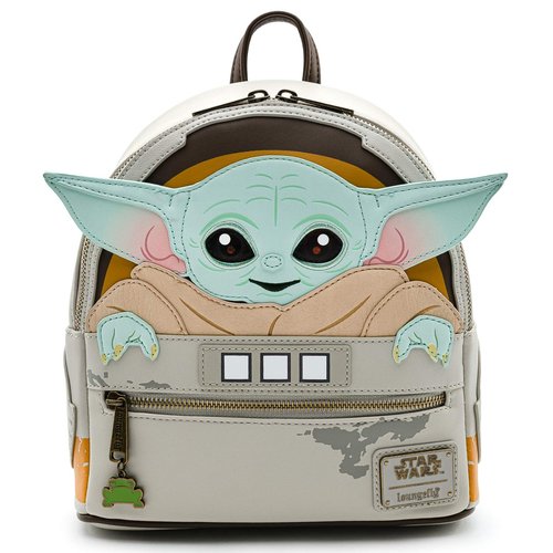 Loungefly Star Wars Baby Yoda The Mandalorian Womens Double Strap Shoulder Bag Purse