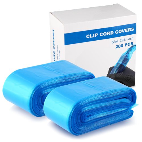 Clip Cord Covers 200PCS Tattoo Clip Cord Sleeves Tattoo Machine Covers Pen Machine Tattoo Clip Cord Covers Pen Type Bags for Tattoo Supplies Tattoo Supply Tattoo Kits