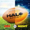 Rechargeable Light Up Football - Glow in The Dark Ball - NO 6 - Outdoor Sports Birthday Gifts for Boys 8-15+ Year Old - Kids Teenage Youth Gift Ideas - Boy Toys Stuff Ages 8 9 10 11 12 13 14 15