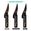 gowwim Root Touch Up Semi-permanent Root Hair Coloring,Hair Dye Pen for Roots, Haircolor Touch-Up Stick to Cover Gray Hair Root(Dark Brown)