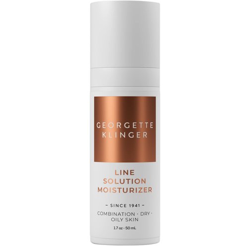 Georgette Klinger Line Solution Moisturizer - Protein Packed Anti-Aging Face Cream with Watermelon & Apple - Reduce the Appearance of Wrinkles, Enhance Firmness, and Preserve Hydration - 1.7 oz