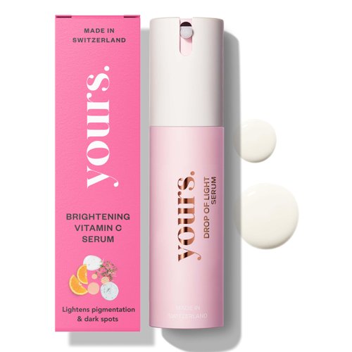 YOURS Anti-Pigmentation Serum- Vitamin C & Niacinamide- Lightens Pigmentation, Dark Spots and Acne Scars, Brightens Dull Skin, Improves Skin Tone & Skin Texture, 1 Fl Oz