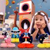 Fontien 9 pcs Space Theme Party Honeycomb Centerpieces, Space Astronaut Honeycomb Centerpieces Outer Space Party Decorations,Birthday Party Table Toppers，Rocket Astronaut Solar System Party Supplies