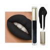 ilembane Metallic Black Liquid Lipstick - Long Lasting, Smudge Proof, Transfer Resistant Lip Color, Waterproof, Non-Transfer Formula (Mystical Moment)