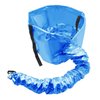 Hair Dryer Bonnet Attachment for Hair Styling and Drying at Home, Soft Adjustable - Blue