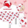 Lcnjscgo 3PCS Crab Party Tablecloths Sea Animals Party Supplies Crab Party Decorations Tablecloth for Summer Seafood Dining Kitchen Decoration