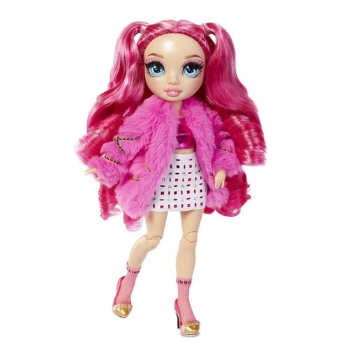 Rainbow High Stella Monroe – Fuchsia (Hot Pink) Fashion Doll with 2 Doll Outfits to Mix & Match and Doll Accessories, Great Gifts for Kids 6-12 Years Old