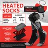 Heated Socks for Men and Women, Battery Powered Socks Heated for Men and Women to Keep You Warm All Day - Heated Ski Socks Women Must Have for Winter Weather - Patterns and Colors May Vary