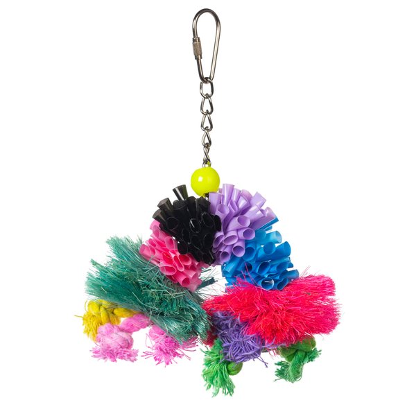 Prevue Pet Products 62636 Calypso Creations Over The Rainbow Bird Toy, Multi, Medium