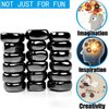 Refrigerator Magnets, Hematite Magnetic Stones 18PCS, Neat Polished Magnets for Home Office, Refrigerator Neat Gift, Neat Perfect Home Decorations