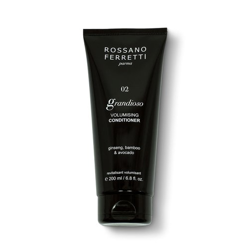 Rossano Ferretti Grandioso Volumizing Conditioner for Fine Hair with Ginseng for Body, Fullness, Volume | Luxury, Vegan, Paraben Free | 6.8 Fl Oz