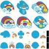 Yeaqee 30 Pcs Magnet Sunday School Crafts for Kids Bible Crafts Kit Christian Crafts God Keeps His Promises Craft Kit for Kids Religious Crafts Fun Classroom School Home Activities Decor