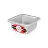 Fat Daddio's Square Cake Pan Solid Bottom 4"x4"x2"