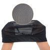 YTBYT 3 Pcs Mesh Cap Wig Caps for Making Wig Stretchy Wig Cap with Wide Elastic Band (Black Mesh Cap M)