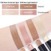 evpct 2in1 Face Shaping & Contouring Stick Cream Contour Concealer Bronzer Stick Makeup Kit for Face Highlighter Makeup Stick contorno maquillaje de maquillaje, NEW Universal Light +NEW Light Medium